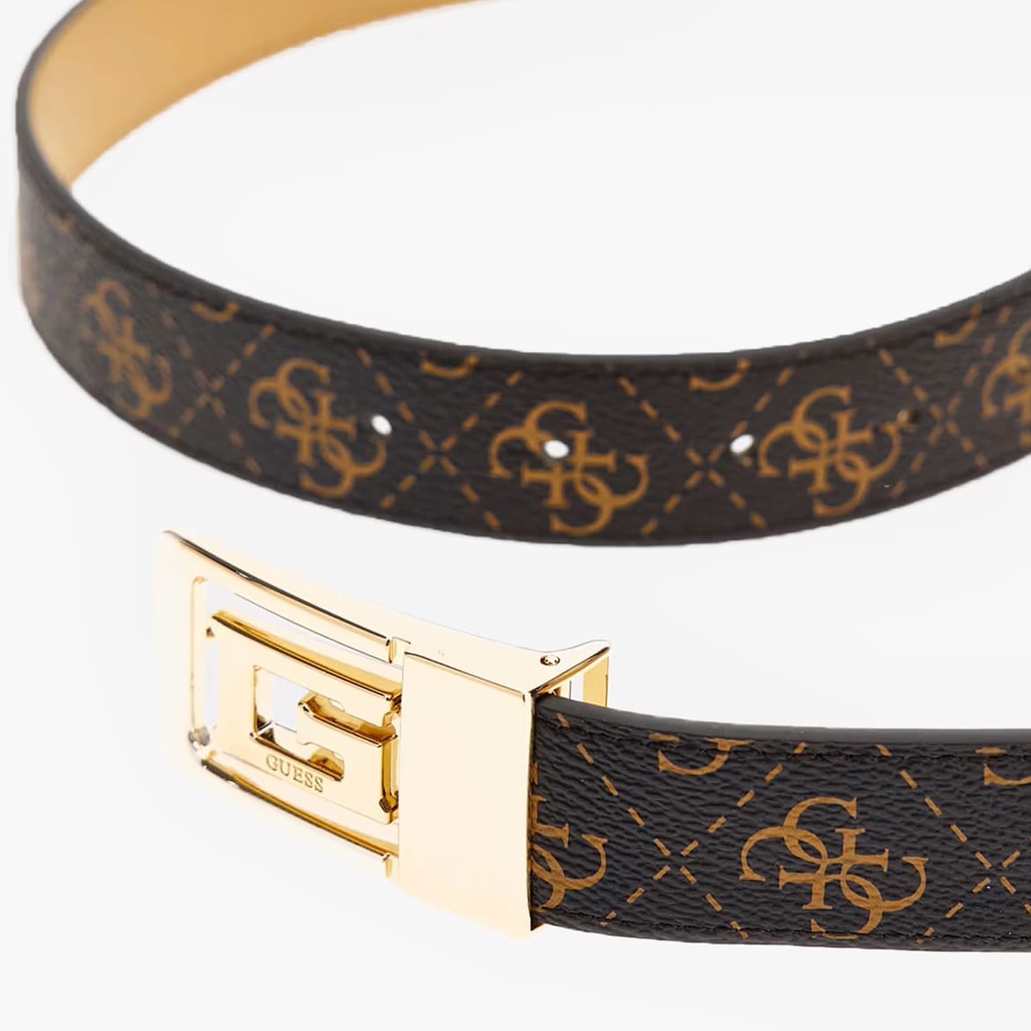 Γυναικείες Ζώνες 9207 Καφέ ECOleather Guess Γυναικείες Ζώνες 9207 Καφέ ECOleather Guess