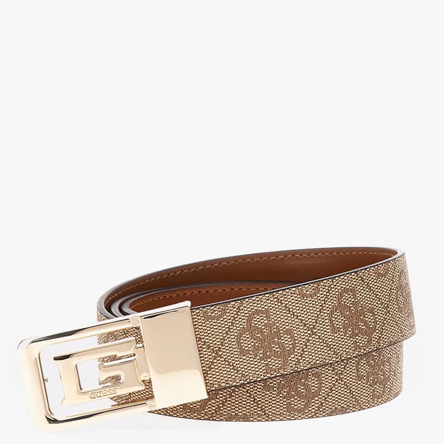 Γυναικείες Ζώνες 9207 Μπεζ ECOleather Guess