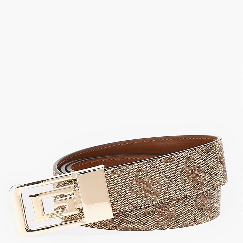 Γυναικείες Ζώνες 9207 Μπεζ ECOleather Guess