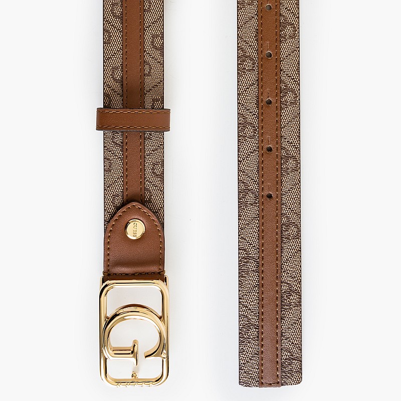 Women Belts 9229 Beige ECOleather Guess