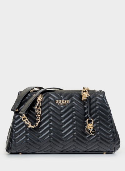 Ανδρικά Παπούτσια Casual Elba.B Άσπρο Δέρμα Guess