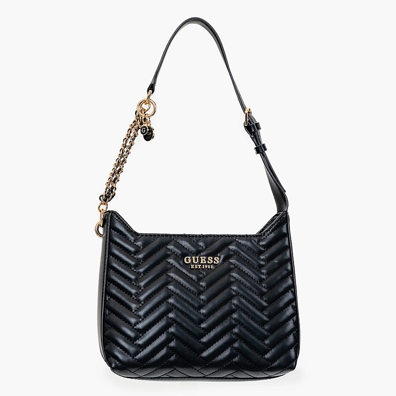 Γυναικείες Τσάντες Anning.Shld Μαύρο ECOleather Guess
