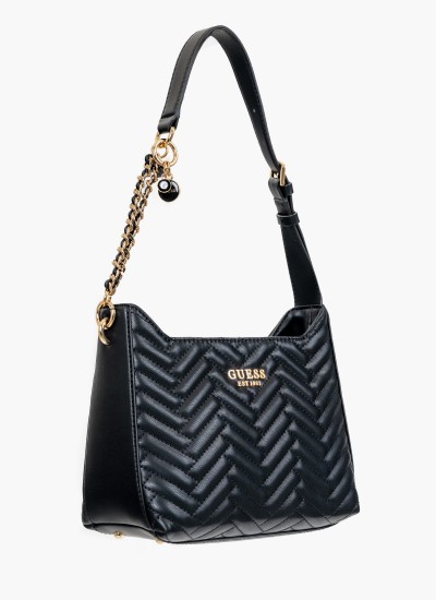 Ανδρικά Παπούτσια Casual Elba.B Άσπρο Δέρμα Guess