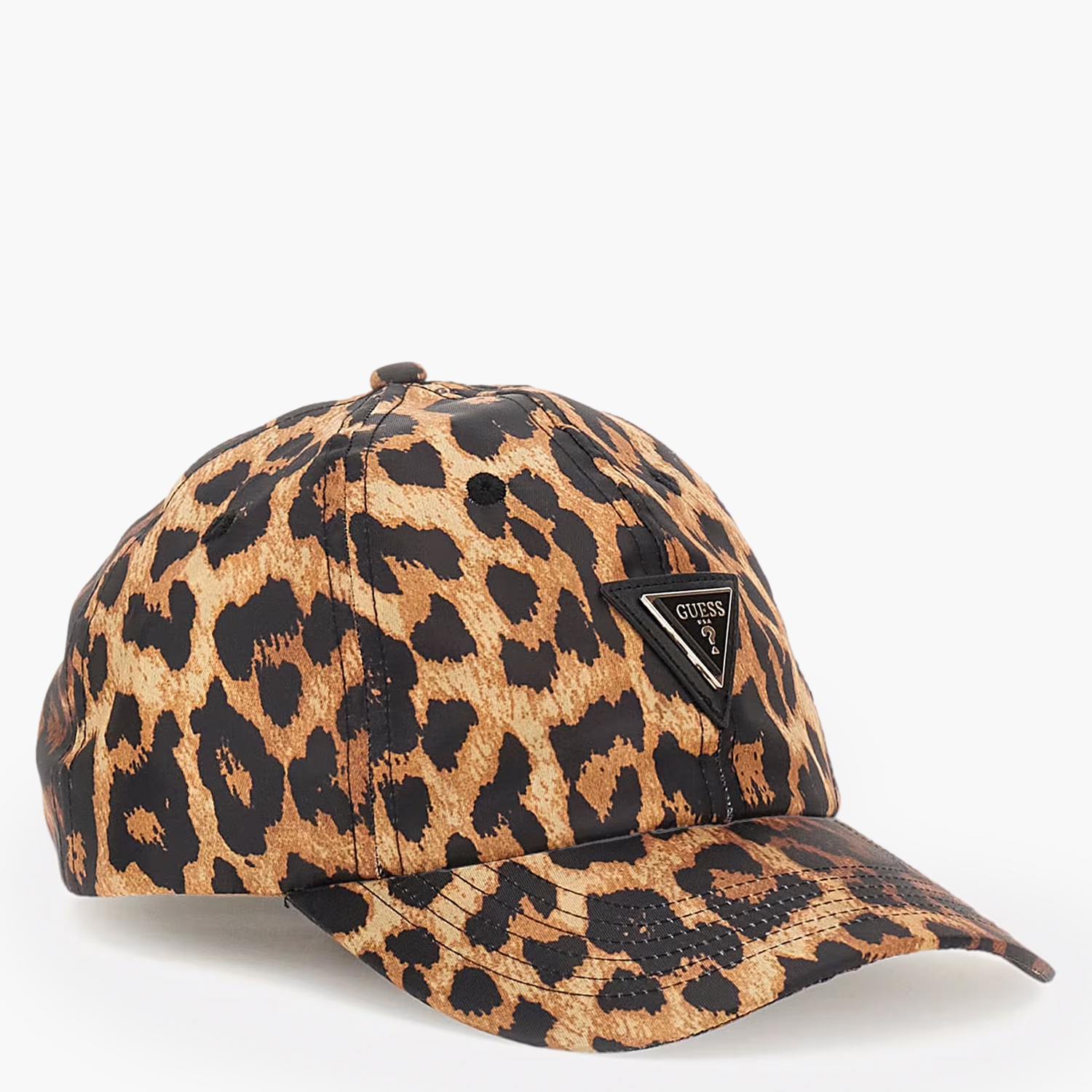 Γυνακεία Καπέλα Baseball.Leo Leopard Ύφασμα Guess