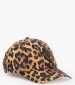Γυνακεία Καπέλα Baseball.Leo Leopard Ύφασμα Guess Γυνακεία Καπέλα Baseball.Leo Leopard Ύφασμα Guess