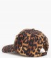 Γυνακεία Καπέλα Baseball.Leo Leopard Ύφασμα Guess Γυνακεία Καπέλα Baseball.Leo Leopard Ύφασμα Guess