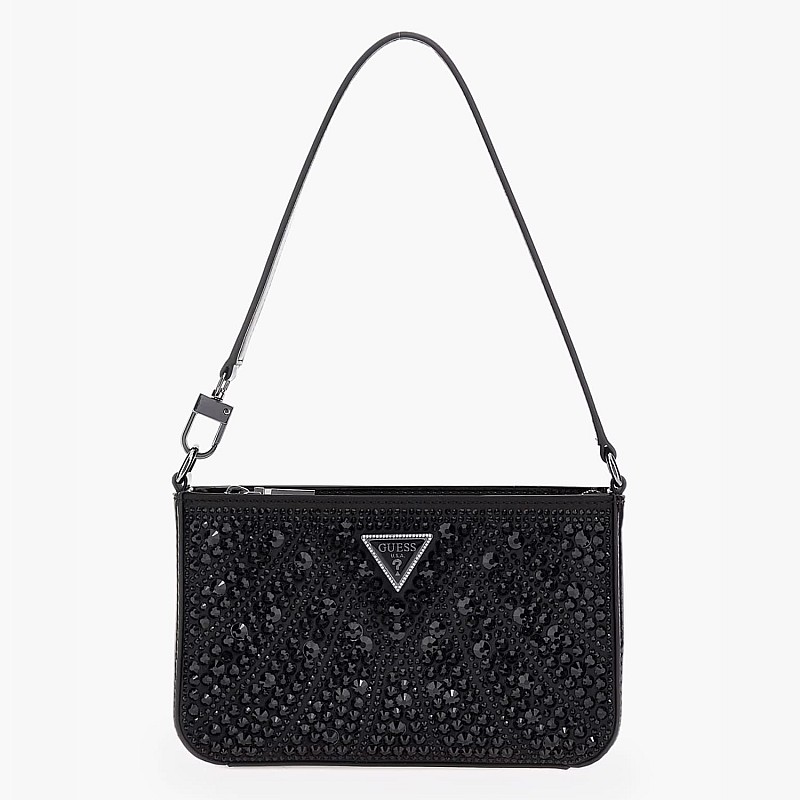 Γυναικείες Τσάντες Beauvoir.Mn Μαύρο Strass Guess