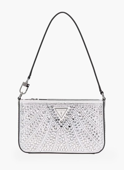 Γυναικείες Ζώνες 9115 Μαύρο ECOleather Guess