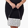 Γυναικείες Τσάντες Beauvoir.Zip Ασημί Strass Guess