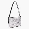 Γυναικείες Τσάντες Beauvoir.Zip Ασημί Strass Guess