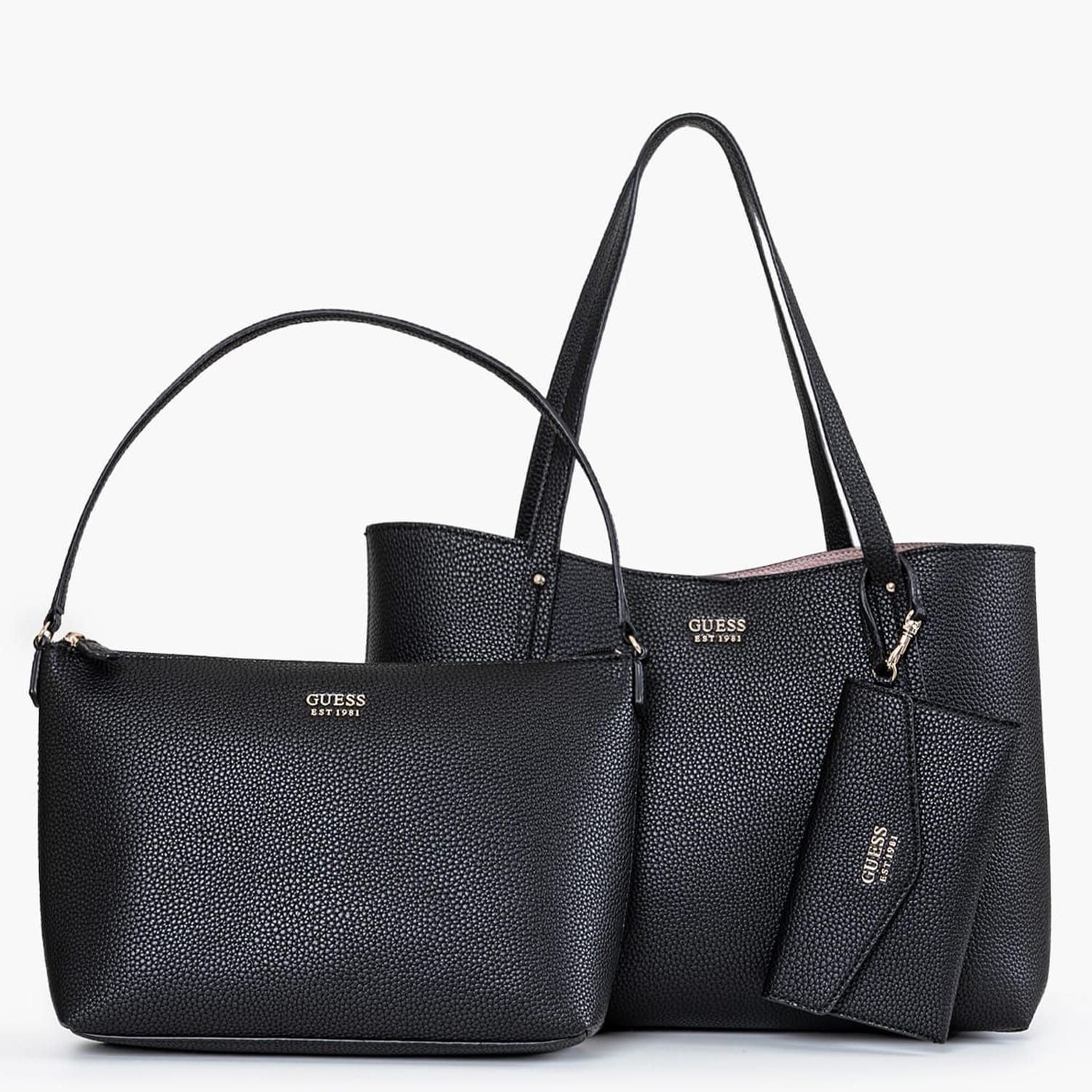 Γυναικείες Τσάντες Brenton.Bt Μαύρο ECOleather Guess
