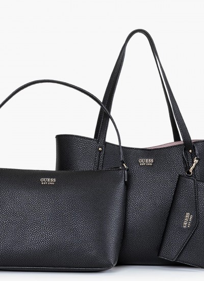 Γυναικείες Ζώνες 9115 Μαύρο ECOleather Guess