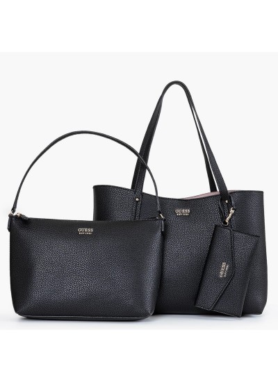 Γυναικείες Ζώνες 9115 Μαύρο ECOleather Guess