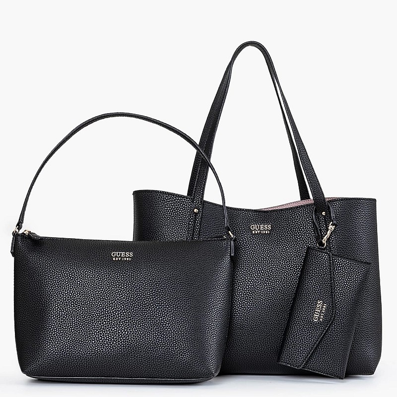 Women Bags Brenton.Bt Black ECOleather Guess