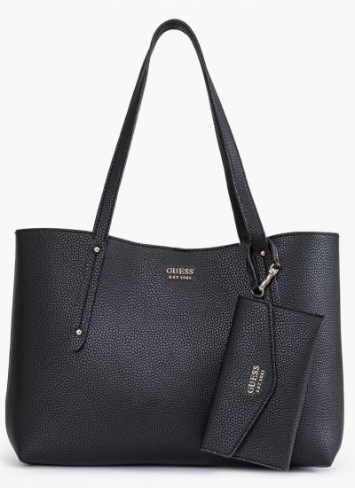 Γυναικείες Ζώνες 9115 Μαύρο ECOleather Guess