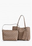 Γυναικείες Τσάντες Brenton.L Μπεζ ECOleather Guess