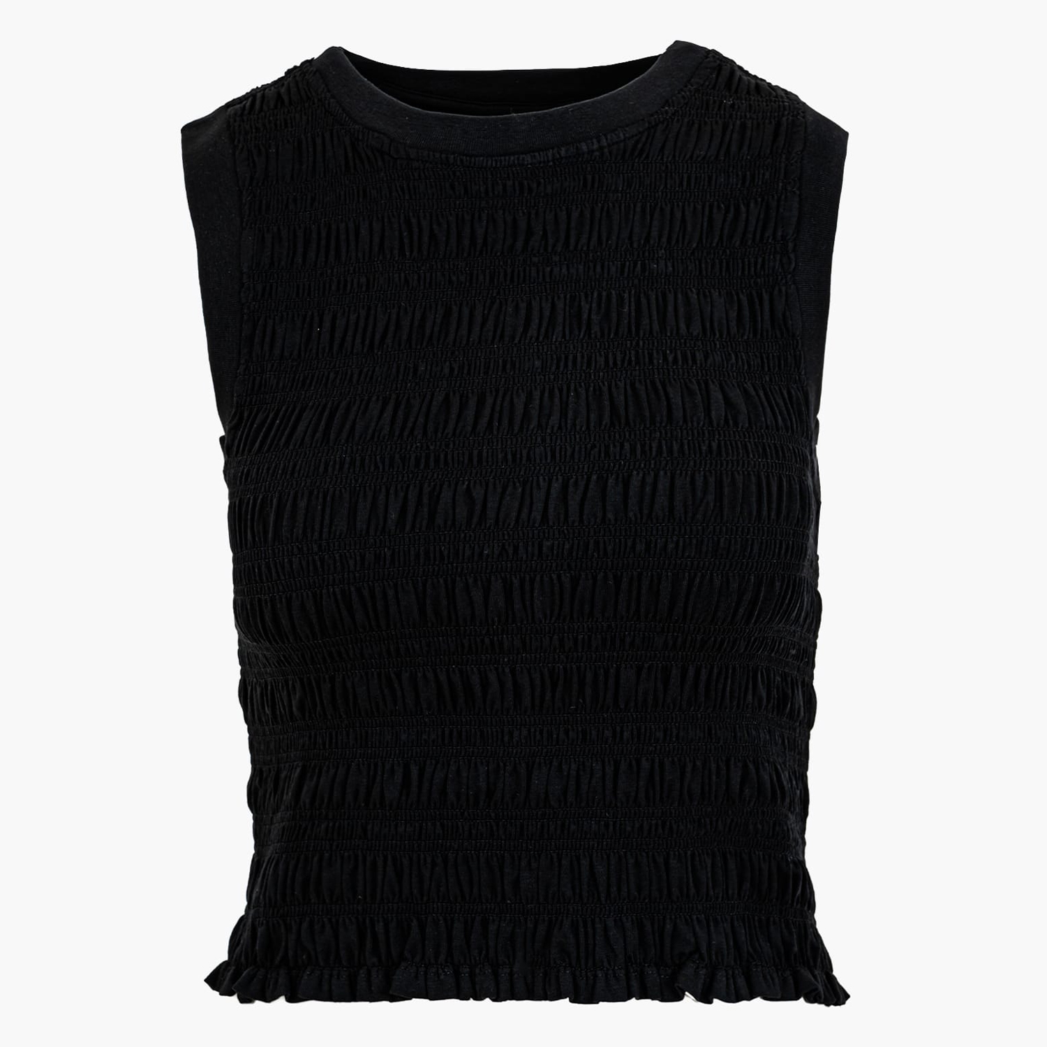 Γυναικείες Μπλούζες - Τοπ Claire.Smock Μαύρο Modal Guess