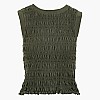 Women T-Shirts - Tops Claire.Smock Green Modal Guess Women T-Shirts - Tops Claire.Smock Green Modal Guess