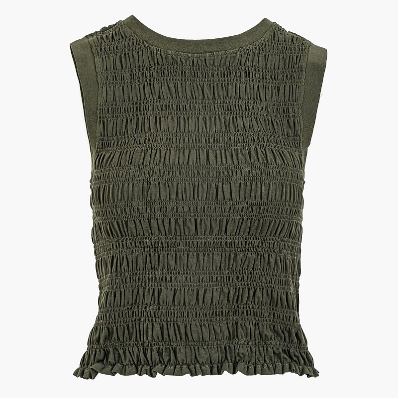 Γυναικείες Μπλούζες - Τοπ Claire.Smock Πράσινο Modal Guess