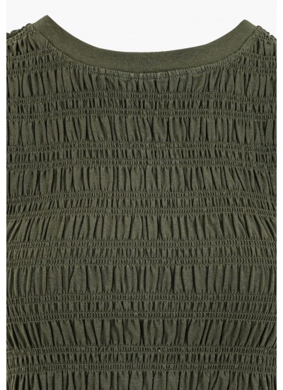 Γυναικείες Μπλούζες - Τοπ Claire.Smock Πράσινο Modal Guess