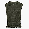 Women T-Shirts - Tops Claire.Smock Green Modal Guess Women T-Shirts - Tops Claire.Smock Green Modal Guess