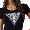 Γυναικείες Μπλούζες - Τοπ Cn.Flower Μαύρο Βαμβάκι Guess Γυναικείες Μπλούζες - Τοπ Cn.Flower Μαύρο Βαμβάκι Guess