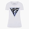 Women T-Shirts - Tops Cn.Flower White Cotton Guess Women T-Shirts - Tops Cn.Flower White Cotton Guess