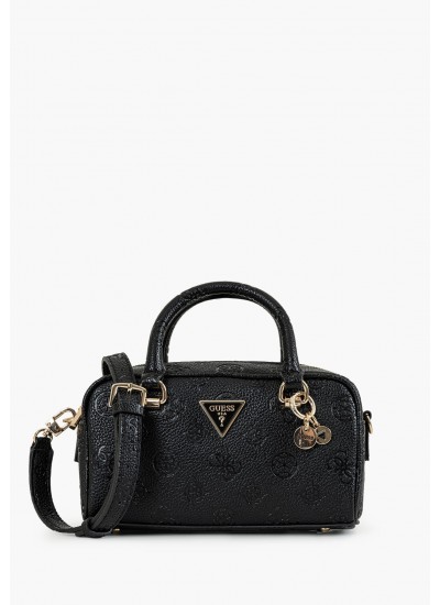 Γυναικείες Τσάντες Cresidia.Stc Μαύρο ECOleather Guess