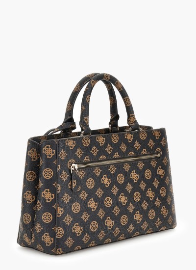 Γυναικεία Πορτοφόλια Emilee.Zip Μαύρο ECOleather Guess