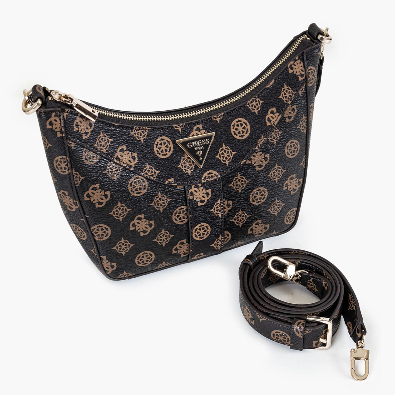 Women Bags Dorys Brown ECOleather Guess