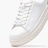 Women Casual Shoes Elbina.24 White Leather Guess Women Casual Shoes Elbina.24 White Leather Guess