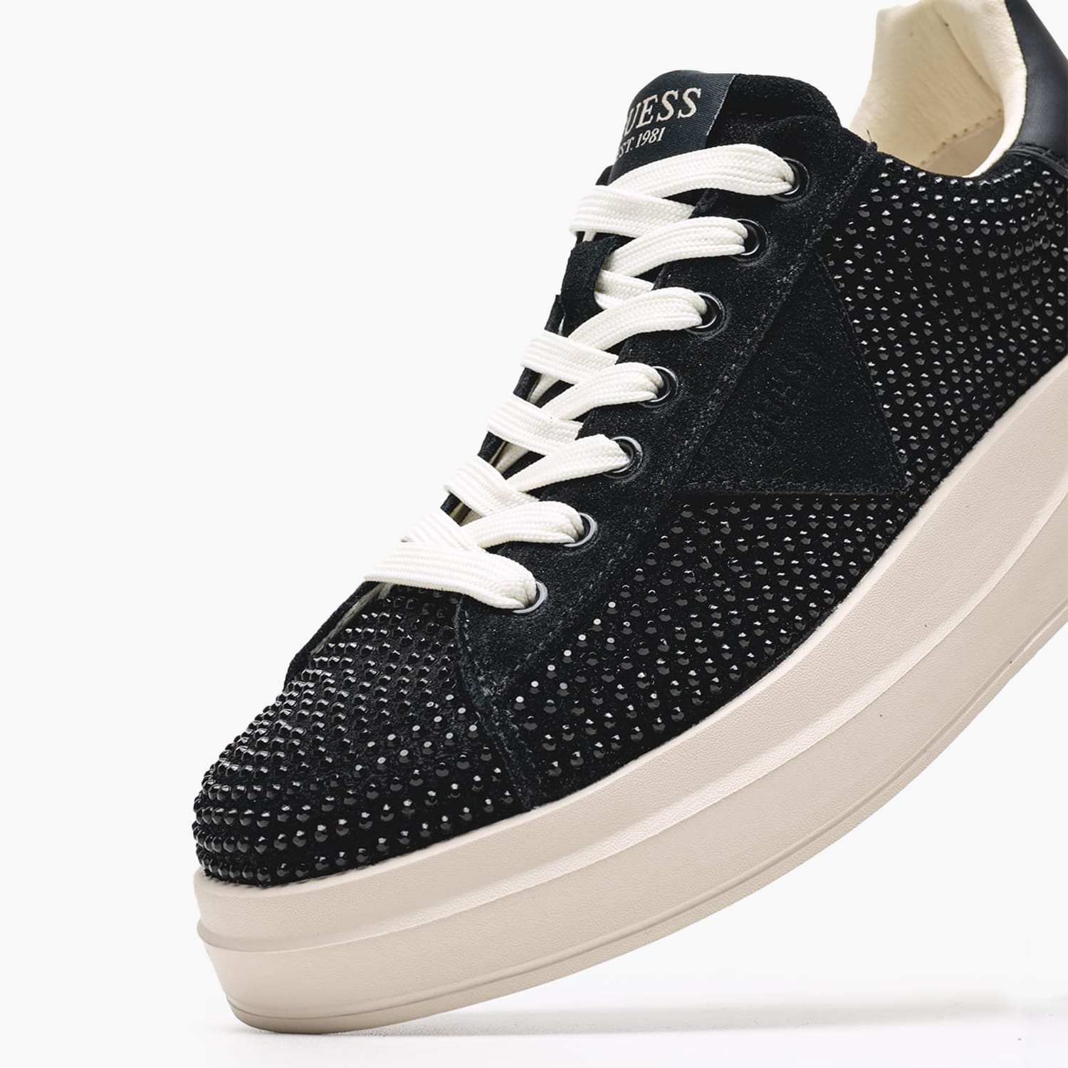 Γυναικεία Παπούτσια Casual Elbina.St Μαύρο Δέρμα Guess