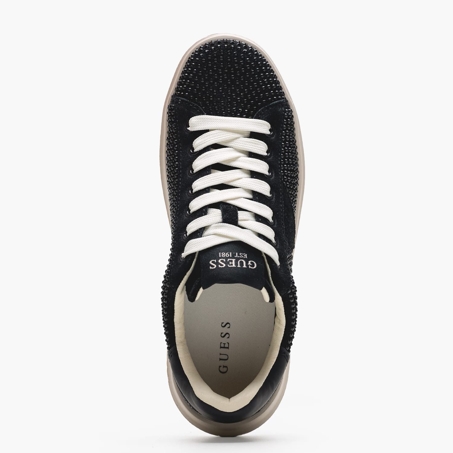 Γυναικεία Παπούτσια Casual Elbina.St Μαύρο Δέρμα Guess Γυναικεία Παπούτσια Casual Elbina.St Μαύρο Δέρμα Guess