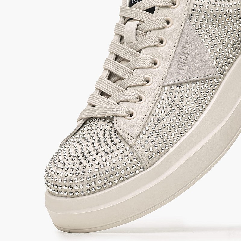 Γυναικεία Παπούτσια Casual Elbina.S Γκρι Δέρμα Guess