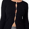 Women Cardigans Elden.Cardi Black Viscose Guess Women Cardigans Elden.Cardi Black Viscose Guess