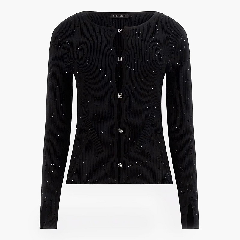 Women Cardigans Elden.Cardi Black Viscose Guess