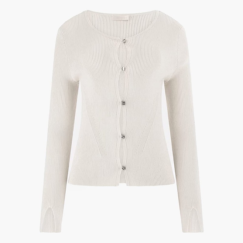 Women Cardigans Elden.Cardi Beige Viscose Guess