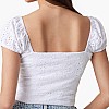 Γυναικείες Μπλούζες - Τοπ Eliane.Puffed Άσπρο Βαμβάκι Guess Γυναικείες Μπλούζες - Τοπ Eliane.Puffed Άσπρο Βαμβάκι Guess