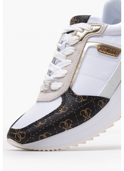 Γυναικεία Παπούτσια Casual Renatta Άσπρο ECOleather Guess