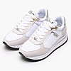 Women Casual Shoes Energy White Leather-Fabric Guess Women Casual Shoes Energy White Leather-Fabric Guess