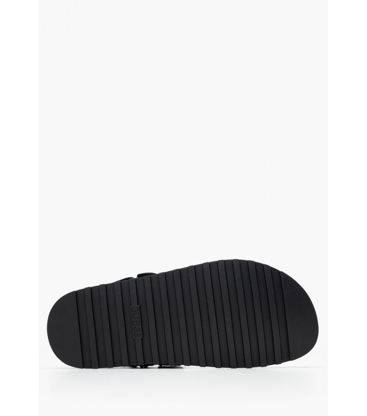 Γυναικεία Flats Fabelis Μαύρο Ύφασμα Guess Γυναικεία Flats Fabelis Μαύρο Ύφασμα Guess
