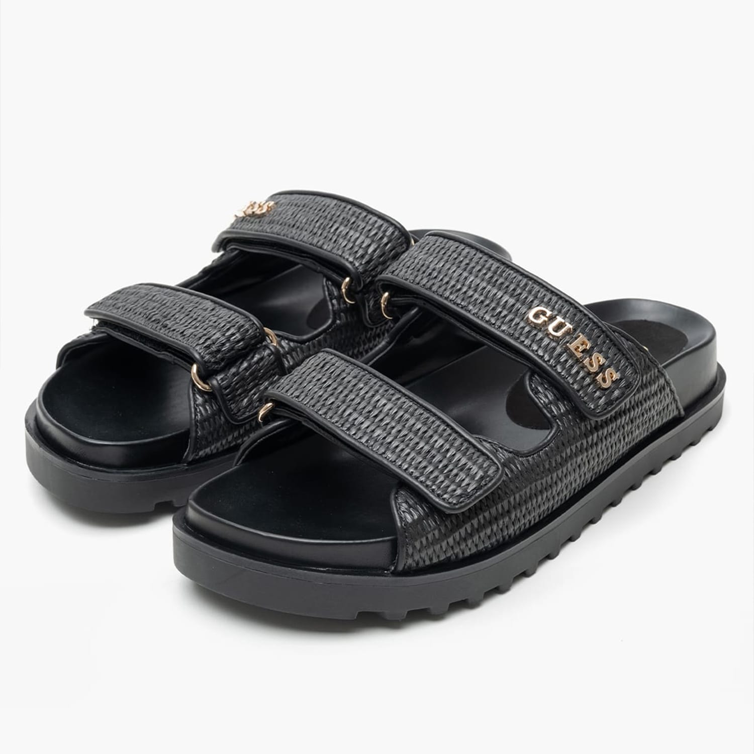 Women Flats Fadelize Black Mat Guess Women Flats Fadelize Black Mat Guess