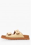 Γυναικεία Flats Fadelize Μπεζ Ψάθα Guess
