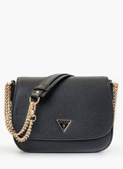 Γυναικεία Πορτοφόλια Emilee.Zip Μαύρο ECOleather Guess