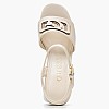 Γυναικεία Πέδιλα Formal Μπεζ Δέρμα Guess Γυναικεία Πέδιλα Formal Μπεζ Δέρμα Guess