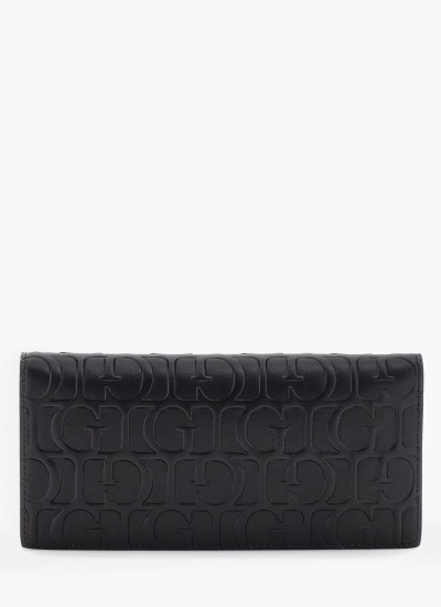 Γυναικεία Πορτοφόλια Must.Slip.Emb Μαύρο ECOleather Calvin Klein