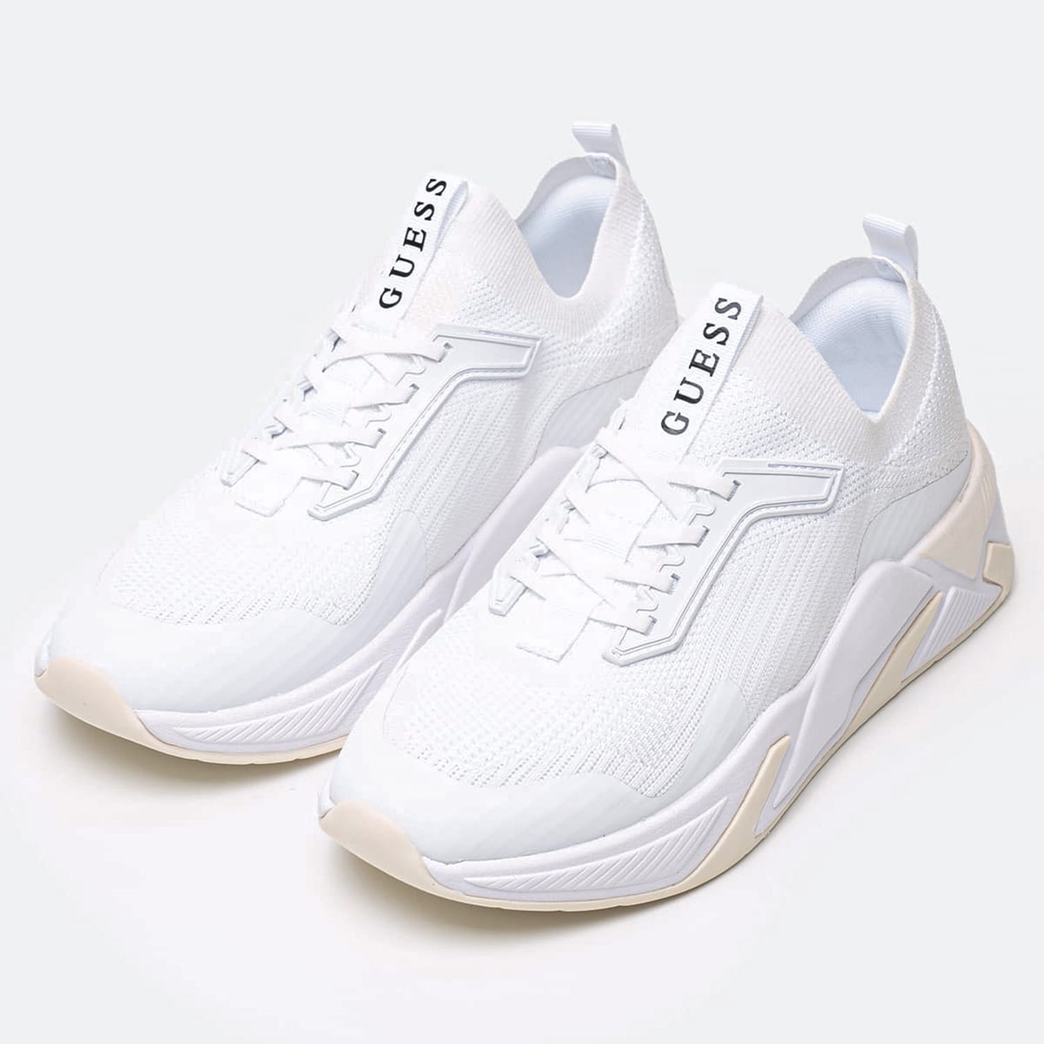 Γυναικεία Παπούτσια Casual Gaxtin Άσπρο 'Υφασμα Guess Γυναικεία Παπούτσια Casual Gaxtin Άσπρο 'Υφασμα Guess