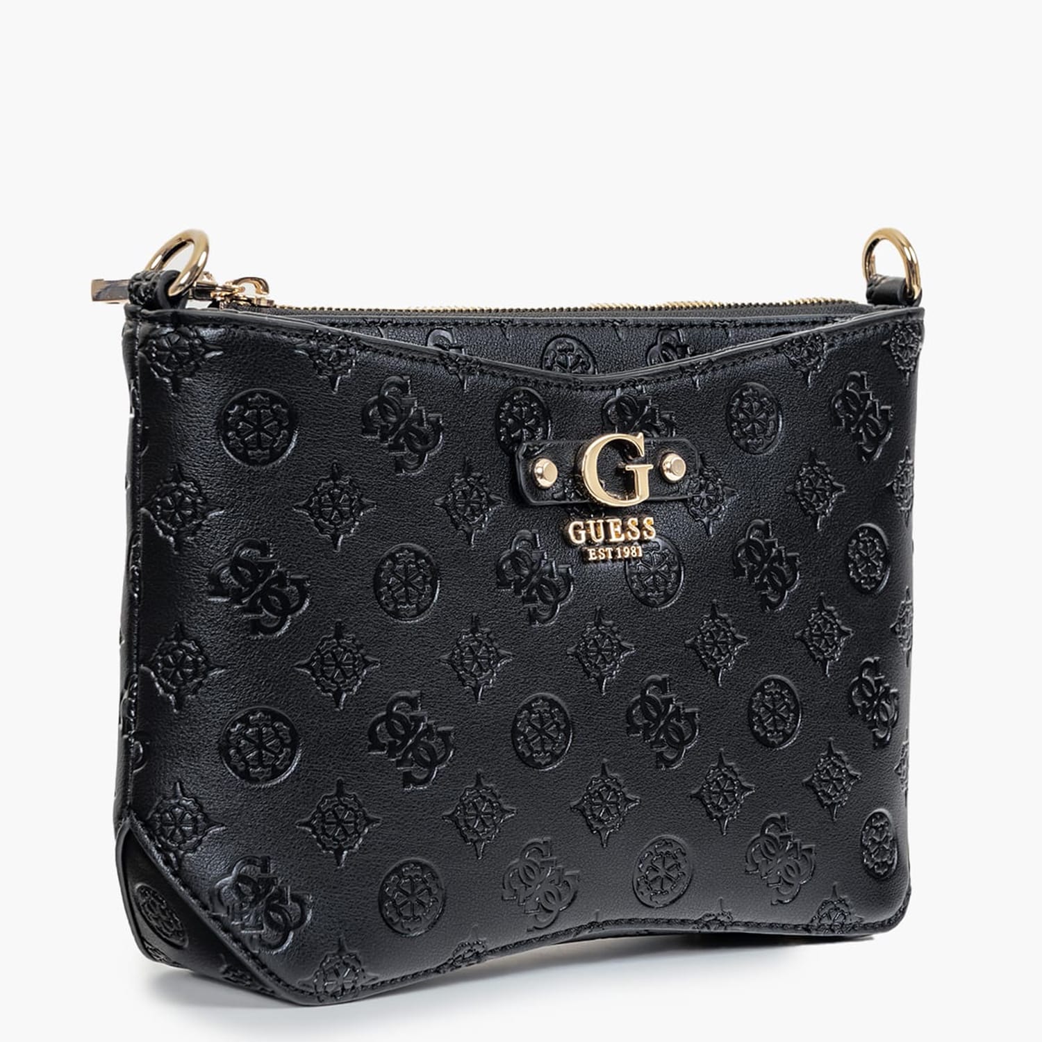 Γυναικείες Τσάντες Gerty.Cross Μαύρο ECOleather Guess