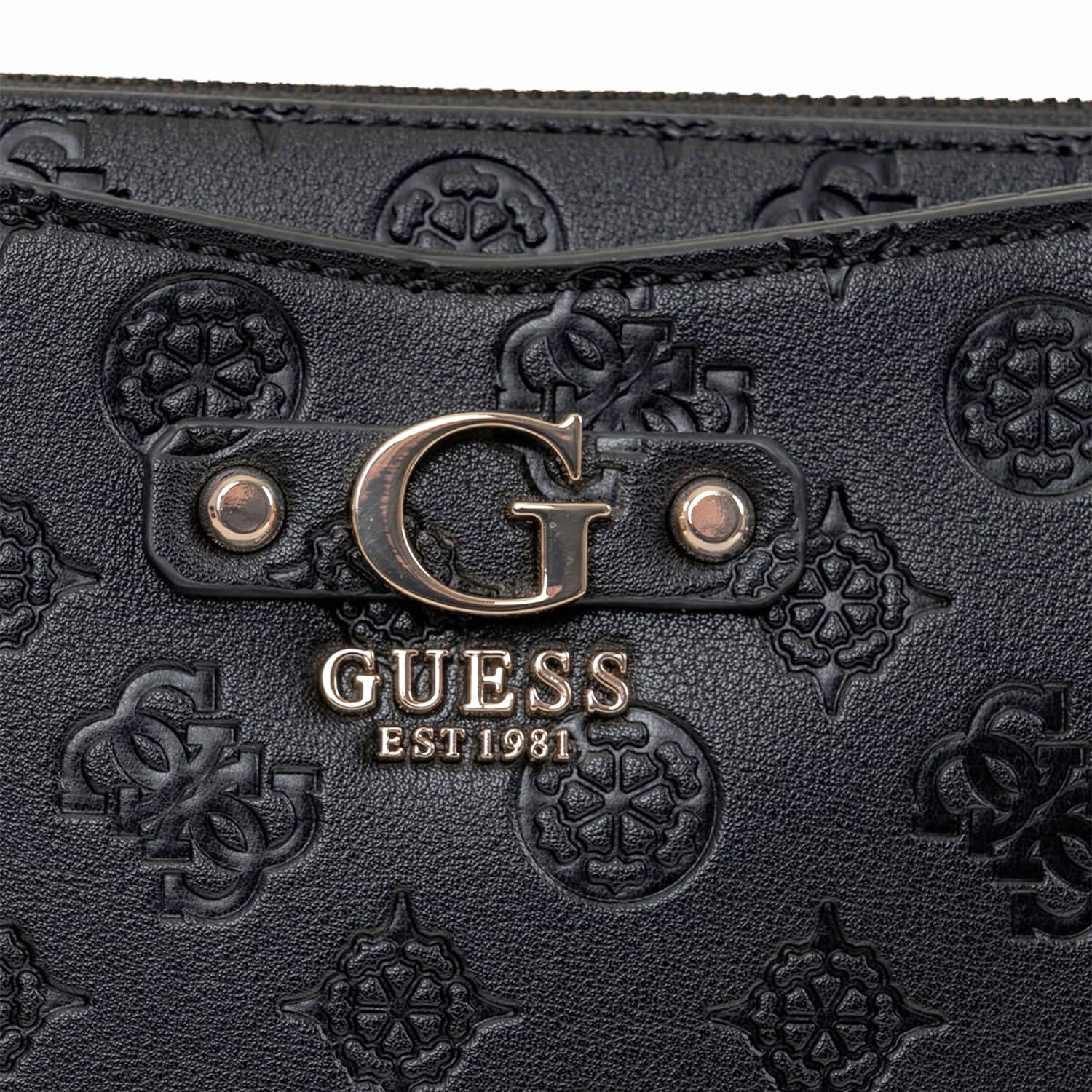 Γυναικείες Τσάντες Gerty.Cross Μαύρο ECOleather Guess Γυναικείες Τσάντες Gerty.Cross Μαύρο ECOleather Guess