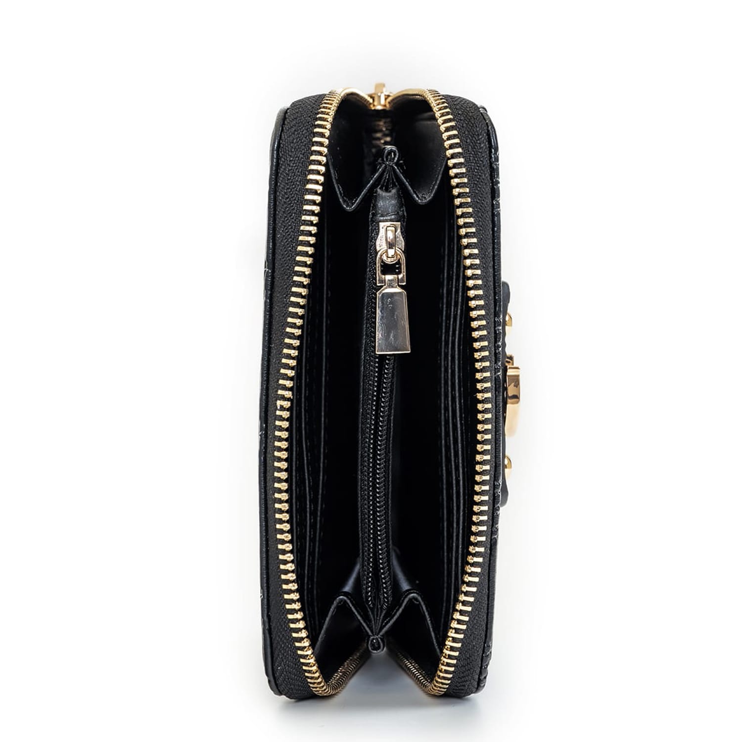 Γυναικεία Πορτοφόλια Gerty.Slg Μαύρο ECOleather Guess Γυναικεία Πορτοφόλια Gerty.Slg Μαύρο ECOleather Guess